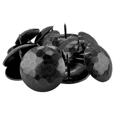Imagem de Sidco Supply Pacote com 25 - Clavos de Ferro - Pregos Decorativos 4,4 cm - Tachinhas de Estofamento - Acento Antigo - Clavos - para Reforma de Casa de Madeira, Persianas de Casa de Fazenda, Porta de