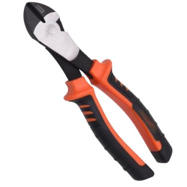 Imagem de Edward Tools Cortadores diagonais de 18 cm - Alicate de corte lateral ultra afiado para fio, elétrico, artesanato e floral - Corte de aço CR-V resistente - Borda de corte extralonga de 2,5 cm para