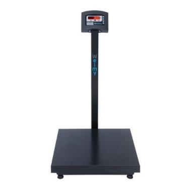 Imagem de Balança Digital  Industrial 300kg Coluna 50x50 cor Preta - Welmy