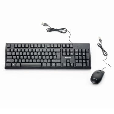 Imagem de Verbatim Teclado e mouse universal 70734 com fio