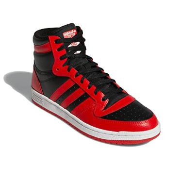 Imagem de adidas Originals Top Ten Red Bulls Tênis masculino, Preto/vermelho/branco., 8.5