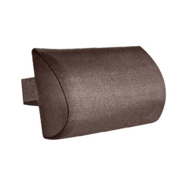 Imagem de Bothyi Travesseiro de cabeça da cabeceira, suporte de almofada de apoio da cabeça de almofada, travesseiro de apoio de reclinável com alça para cadeiras de, Café Profundo