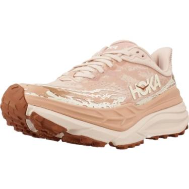 Imagem de HOKA ONE ONE Tênis feminino Stinson 7, Creme/arenito, 40