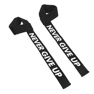 Imagem de Cintos de Elevação Coscada Espessada Coscão de Esponja Aperto Ajustável para o Treino Ginástica Treinamento Força Artidão Deandullos para Levantamento Peso Nylon Fisicultura Levantamento Peso Nylon e Seda Látex (Preto)