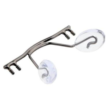 Imagem de 1 Ponte Plaqueta Metal Armação 3 Três Peça Silhouette Óculos Apoio Nar