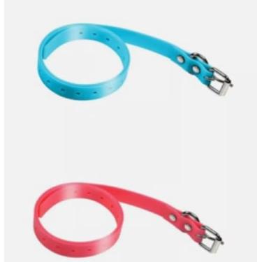 Imagem de KELEFET Para coleira de cachorro para Garmin compatível com alça de 0,9 cm para Garmin PT10 TB10 Delta Sport Delta para Petsafe, PATPET, Sportdog, Dogtra, etc, coleira, fivela, ajustável, rosa à prova