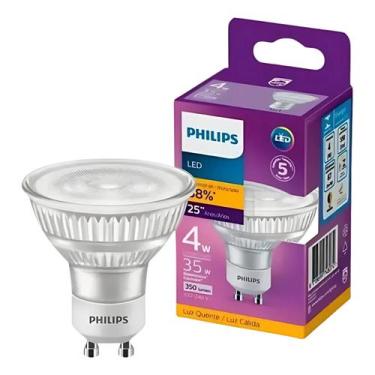 Imagem de Lâmpada Led Dicroica 4w Philips GU10 2700k 350lm Bivolt