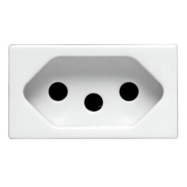 Imagem de Modulo Tomada 20A 3 Pinos Soprano Siemens Ilus