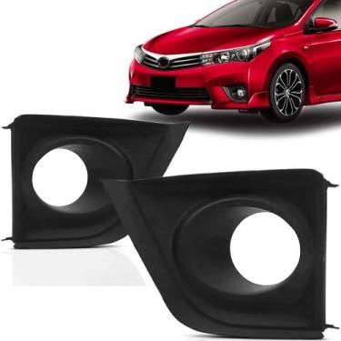 Imagem de Grade Central Parachoque Corolla 2015 2016 2017 - BLAWER, Lado Esquerd