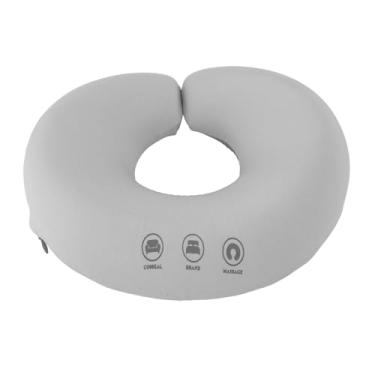 Imagem de Almofada de massagem facial, pescoço macio, suporte de cabeça e costas após cirurgia, almofada virada para baixo, almofada de apoio de cabeça para cama facial para dormir contornado para massagem