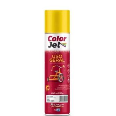 Imagem de Tinta Spray Color Jet Preto 400ml Renner