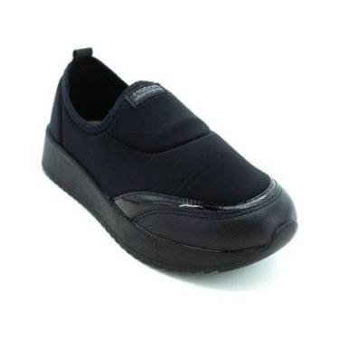 Imagem de Tênis Slip On Feminino Modare 7345.228 - Preto-Feminino