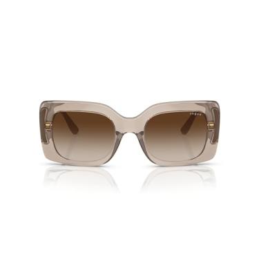 Imagem de Óculos de Sol Vogue Eyewear 0VO5481S 299013 Tam 52 / Marrom Claro - Lentes Marrom