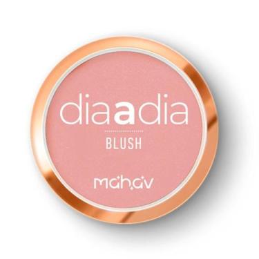Imagem de Blush Cintilante Dia a Dia Mahav Cor Light Rosê