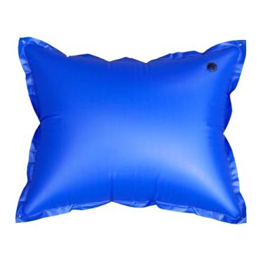 Imagem de Robelle 1,2 m x 1,5 m. Pacote com 1 travesseiro de piscina premium para piscinas acima do solo, costuras duplas premium, vinil de 0,42 mm de espessura, válvula Boston fácil de usar, 4 ilhós reforçados