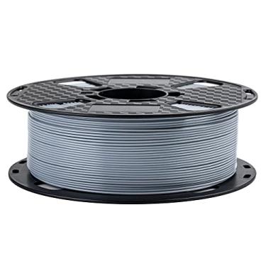 Imagem de CC3D Filamento PETG padrão cinza claro 1 kg 1,75 mm impressora 3D FDM materiais de impressão 3D filamento PETG cinza 111025