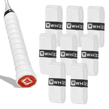 Imagem de YUANGUNGUN Pacote com 8 Overgrips Tacky Tennis – Fita antiderrapante pré-cortada para raquetes de tênis/pickleball/padel (sensação seca/PU/3-uso esportivo)