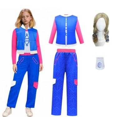 Imagem de Conjunto de vestidos de líder de torcida e calças, Cinza, 5-6Y