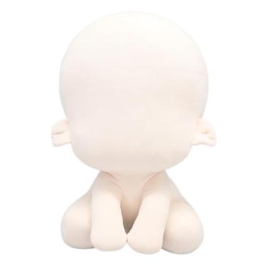Imagem de JWQFBC Corpo de Boneca DIY Roupas Vestíveis Artesanato Sem Atributos Brinquedo de Pelúcia Fofo Brinquedos de Presente para Vestir Humanóide, 10cm