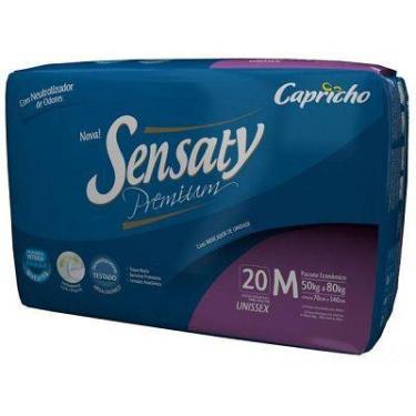 Imagem de Fralda Geriátrica Sensaty Premium M de 50 à 80 kg