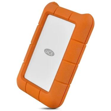 Imagem de HD Externo Lacie 4TB Rugged Mini, USB 3.1-C, Clay Orange - STFR4000800