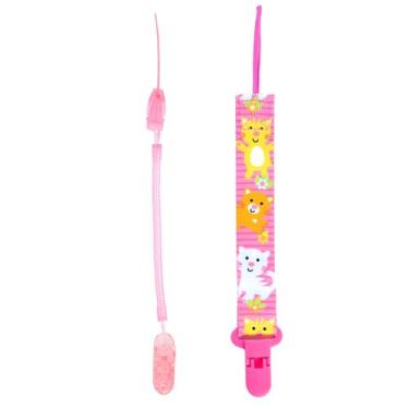 Imagem de Kit Prendedor Mola E Prendedor Estampado Pietra Baby Menimo Menina Inf