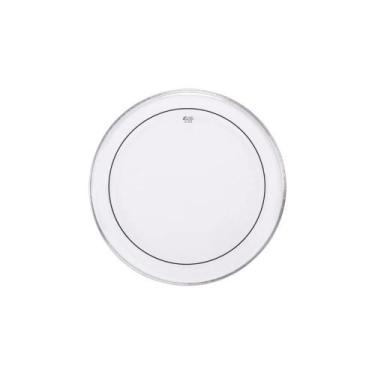 Imagem de Pele Remo Bumbo Transparente 18" ENCORE PINSTRIPE EN-1318-PS