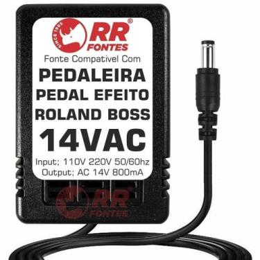Imagem de Fonte Ac 14V Para Pedal Pedaleira Boss Gx-700 Me-8B Brc-120 - Rrfontes