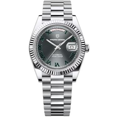 Imagem de LACZ DENTON Pagani Design DD40 PD1783 Relógio masculino automático de luxo AR vidro safira mecânico relógio de pulso masculino 10 bar NH36A movimento, PD1783-Cinza-XXY, Tendência