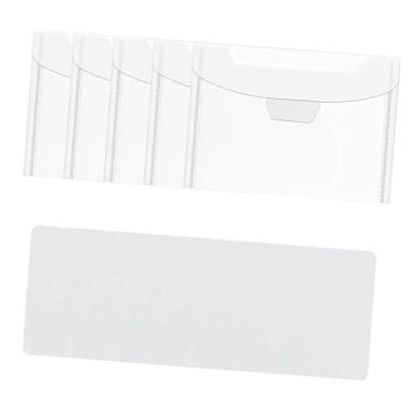 Imagem de Nishiyuenyi Painéis de Armazenamento de Carimbos Transparentes, Organizador de Carimbos, Decorativos, Resseláveis, Bolsos, Suprimentos para Scrapbooking para Arte, 5 peças