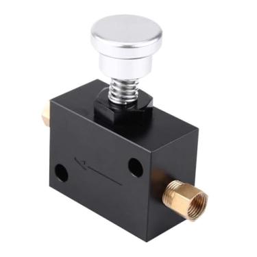 Imagem de Auttoop Trava de freio, trava de linha universal trava de freio manual com suporte de pressão de freio hidráulico de alta confiabilidade para carros, caminhões, sistema de frenagem