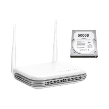 Imagem de 8CH NVR H.265 Sistema De Vigilância CCTV WiFi Sem Fio 6MP Kit De Câmer