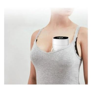 Imagem de Bomba de Leite Materno Elétrica Digital Portátil, 10 Níveis de Sucção, Mãos Livres, Baixo Ruído 45dB, Sem BPA