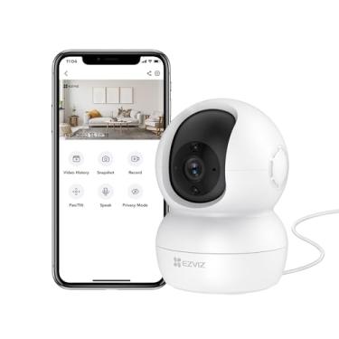 Imagem de EZVIZ Security Camera Indoor WiFi 1080P, Baby Pet Monitor with Motion Detection, Smart Tracking, Smart Night Vision, 2-Way Audio, Compatible with Alexa