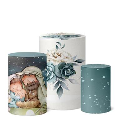 Imagem de Trio Capas De Cilindro C/Elastico Veste Facil Natal (CLNAT042)