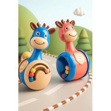 Imagem de Brinquedo Sonoro Para Bebê Roly Poly De 6 á 12 Meses