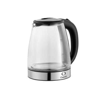 Imagem de Chaleira Elétrica Jarra De Vidro Transparente C/ Led 1,8 Litros 110V