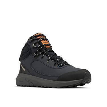 Imagem de Columbia Tênis de caminhada masculino Trailstorm Peak Mid, Preto/cinza escuro, 13