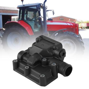 Imagem de O conjunto da carcaça do termostato serve para Perkins 1004.40(AJ) 1004.40T (AK) 1004.40T(AM) 4133L054 4133L027 &Massey Ferguson 5465 6465 6475 6480 7465 7475 7480 Substitui 4133L054 4133L027 4225037