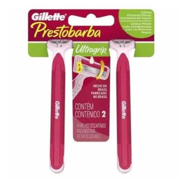 Imagem de Aparelho de Barbear Feminino Cabeça Movél com 2 Lâminas Aloe Vera Pres