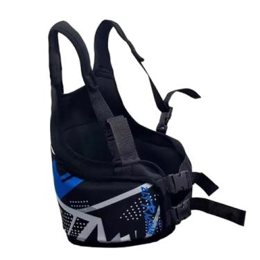 Imagem de Mqetly Colete protetor de costela para kart adulto, protetor de peito para kart, versátil, confortável, leve e ajustável, equipamento de proteção, Azul
