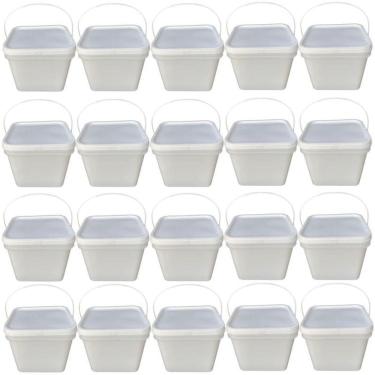 Imagem de Balde retangular 3.6l para remedio - 20 pçs