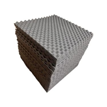 Imagem de Espuma Acústica 50 X 50 X 2Cm Cx De Ovo - 20 Pl Anti Chamas