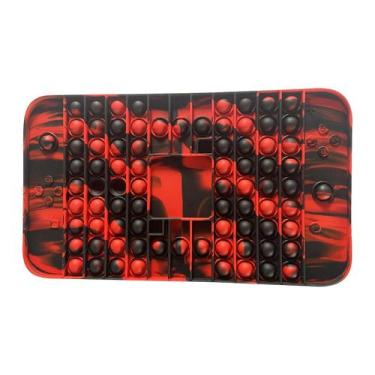 Imagem de Tabuleiro de xadrez push bubble popper fidget brinquedos sensoriais br