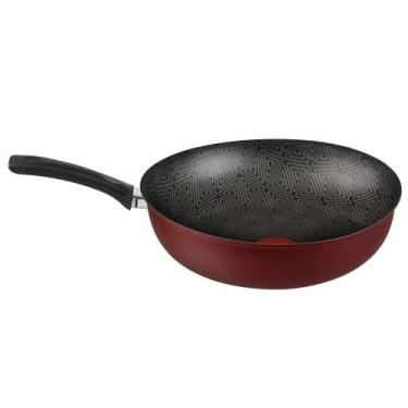 Imagem de Wok Rochedo Facilita 28CM - 5861035173 Vermelho