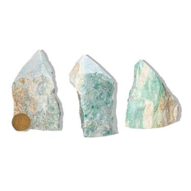 Imagem de Jadeíta Natural Tipo B - 10 Pé e Bico Serrado - 200 a 300g - 60 a 90mm