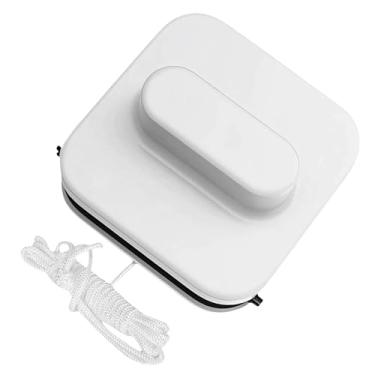 Imagem de Limpador de vidro de dupla face, ferramenta magnética de limpador de para-brisa, limpador de para-brisa magnético com corda antiqueda (3-10 mm)