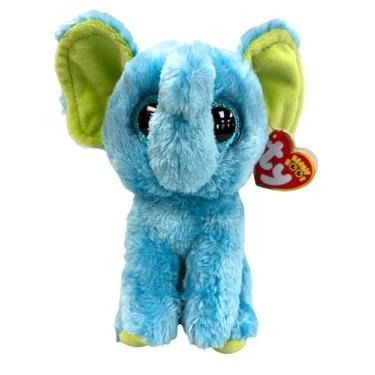 Imagem de Ty Beanie Boo TRUNKLES The Blue Elephant - 6"