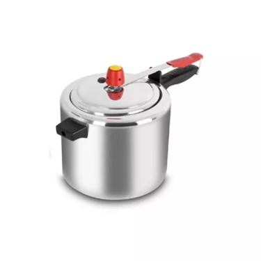 Imagem de Panela De Pressão Eirilar De 7 Litros Polida De Aluminio Grosso De Alta Qualidade 