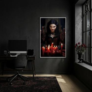 Imagem de Quadro Decorativo Pomba Gira Maria Padilha - 70x50cm - Quadros On-line